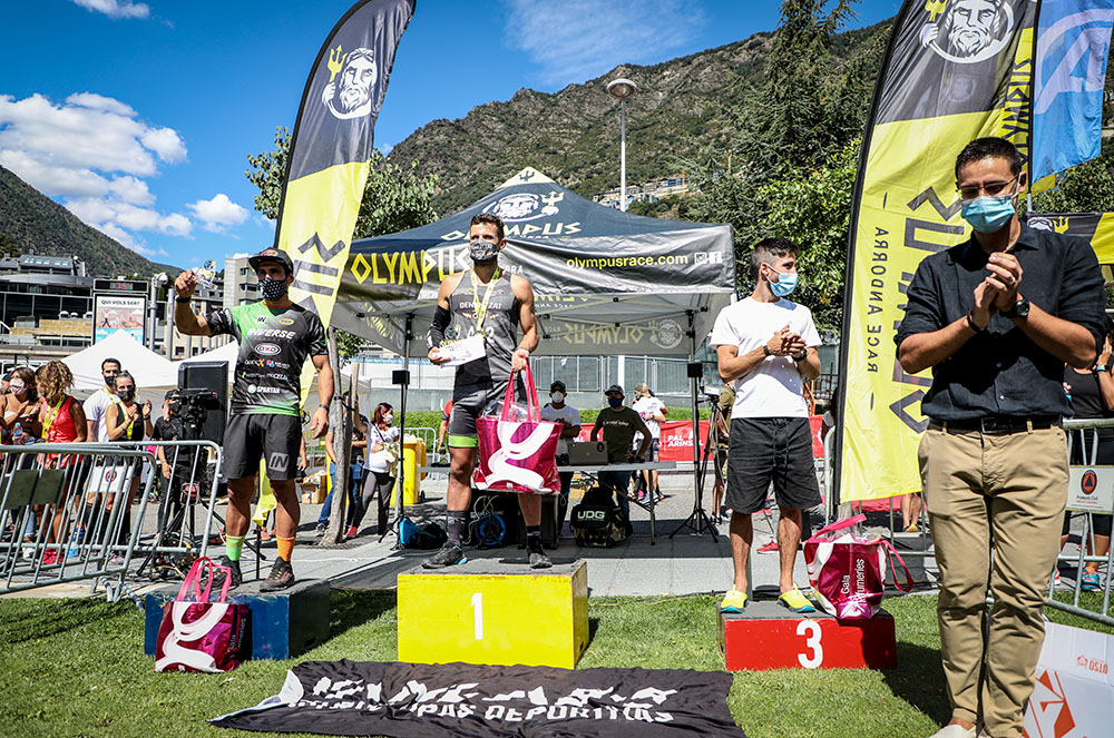 Guanyadors de la categoria Elit Masculi de l'Olympus Race