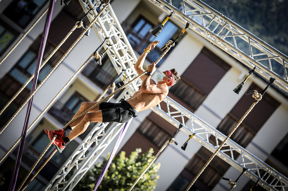 Competidor a la cursa Spartan Race 2020