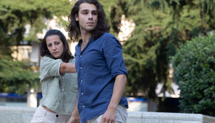 EspectacleVestida de Mar durant Colors d’Estiu, al Parc de la Mola