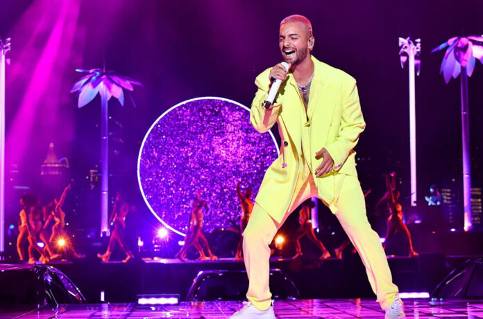 Maluma als premis MTV