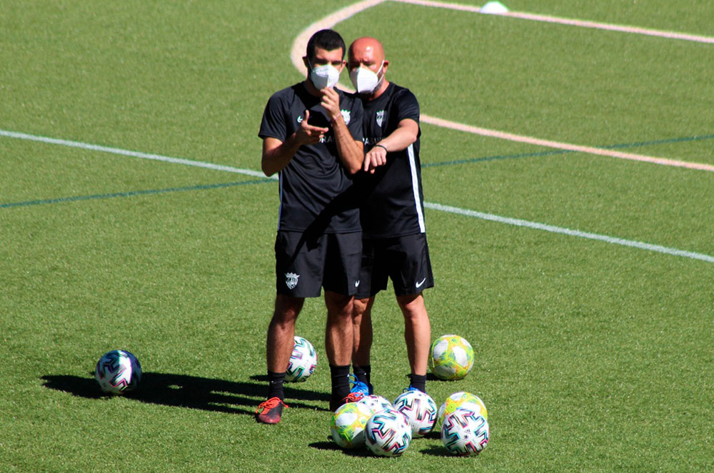 Nacho Castro en la pretemporada del FC Andorra