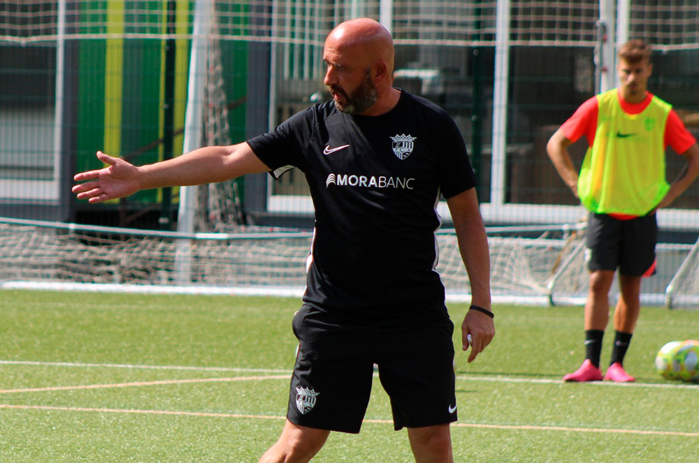 Nacho Castro entrenador del FC Andorra