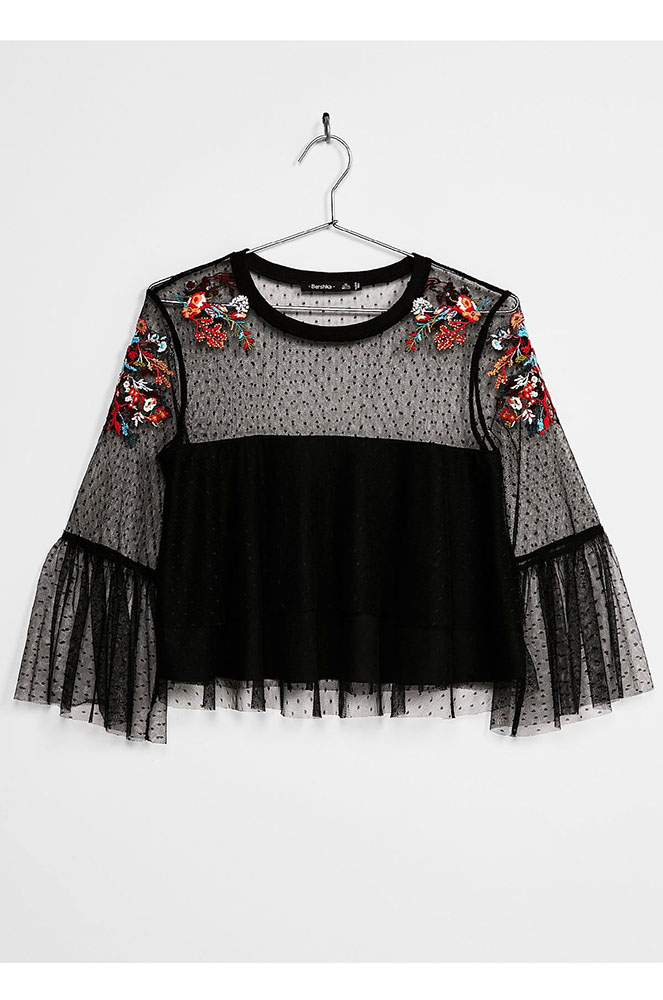 Camisa plumeti Bershka