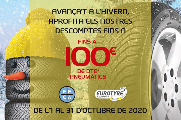 Descompte pneumàtics EUROTYRE Andorra