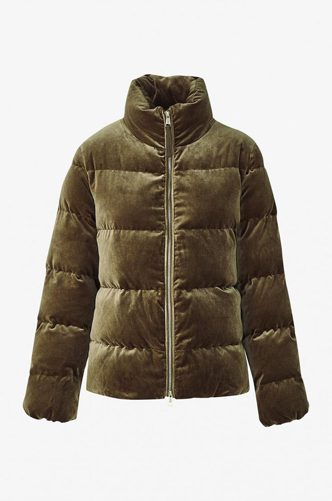 Abric de vellut Massimo Dutti