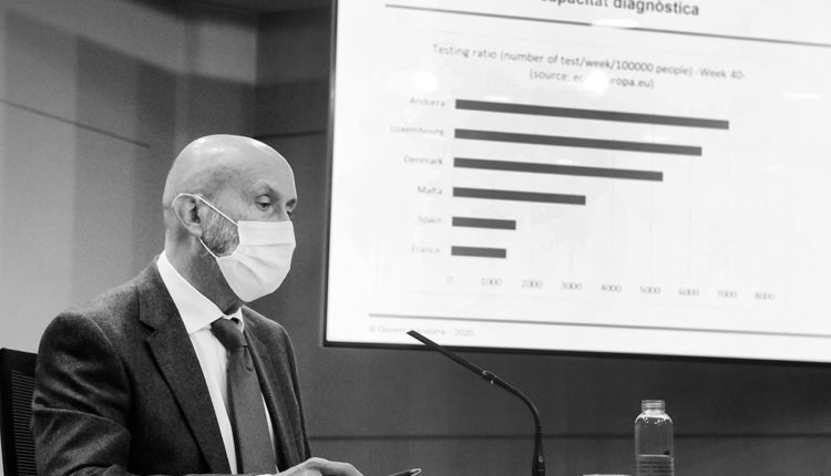 Ministre de Salut Joan Martínez Benazet