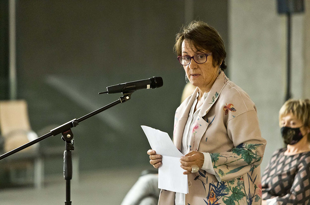 Síndica General Roser Suñé als Premis Àgora Cultural