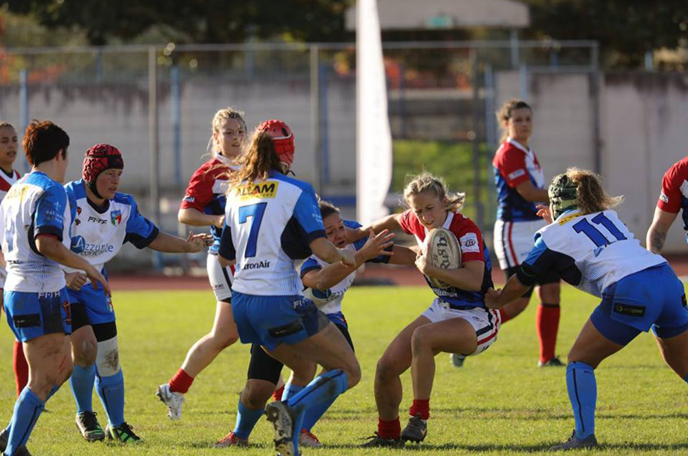 Nadia Olm durant un partit
