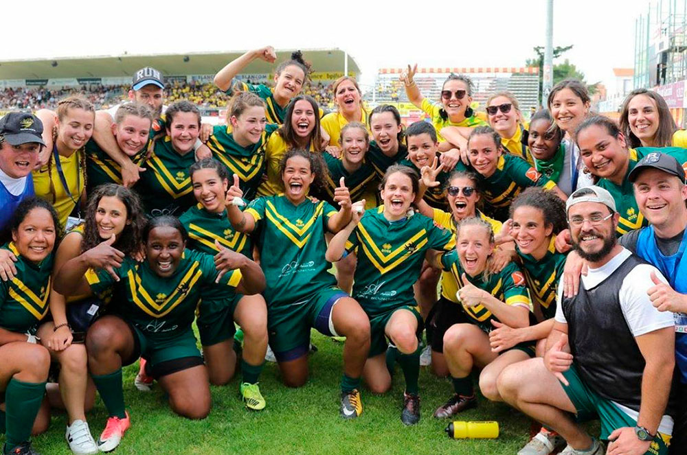 Nadia Olm durant un partit