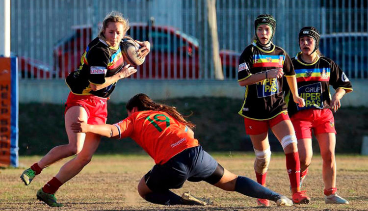 Nadia Olm durant un partit