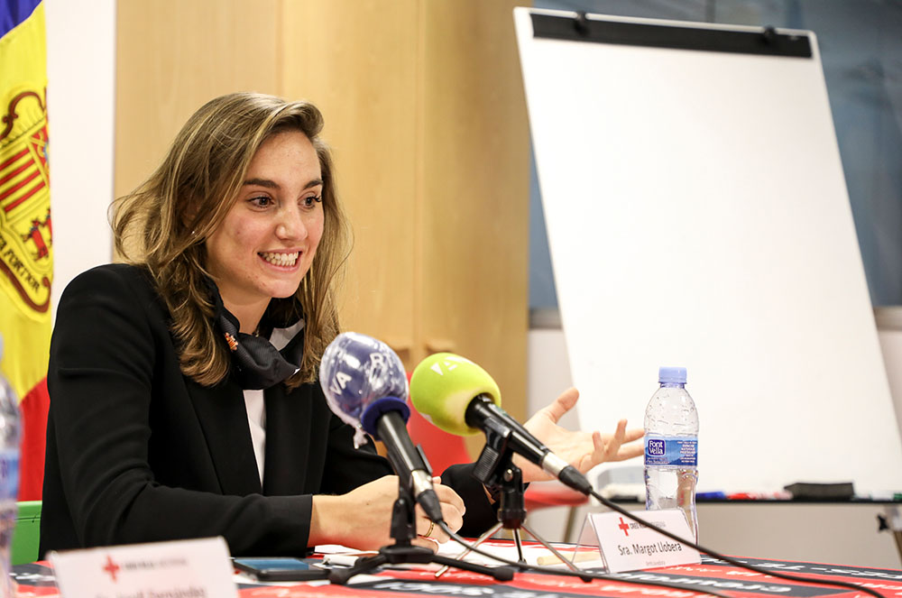 Margot Llobera és nomenada ambaixadora de la Creu Roja Andorrana