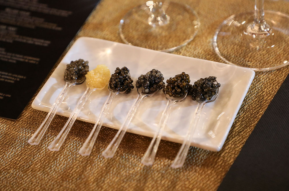 Degustacions de caviars de Real Caviar