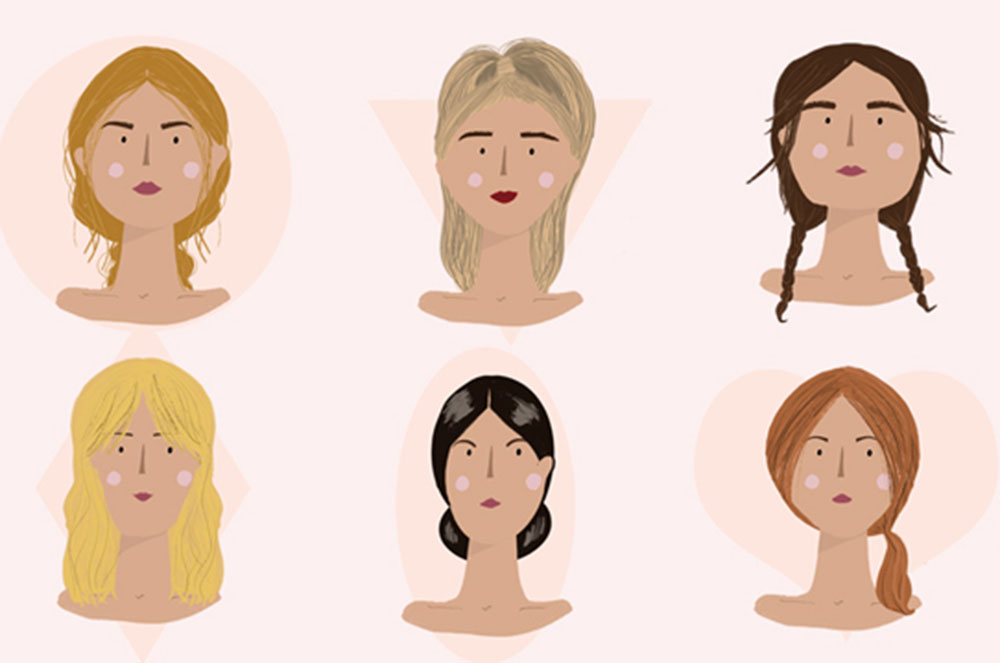 Tipus de pentinats segons la forma de la cara