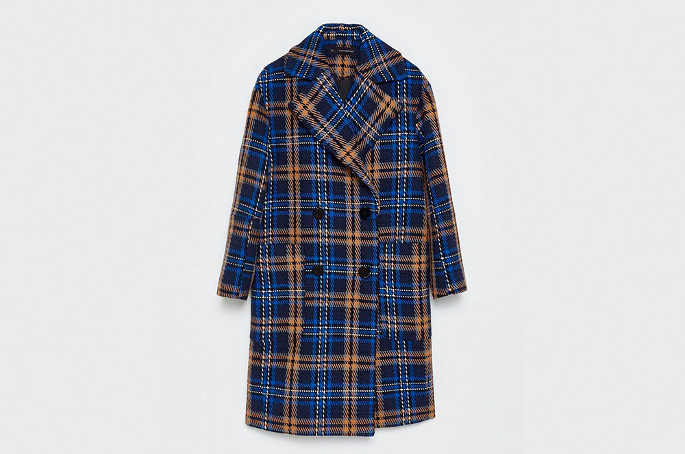 Abric tartan d'estampats de prints XL