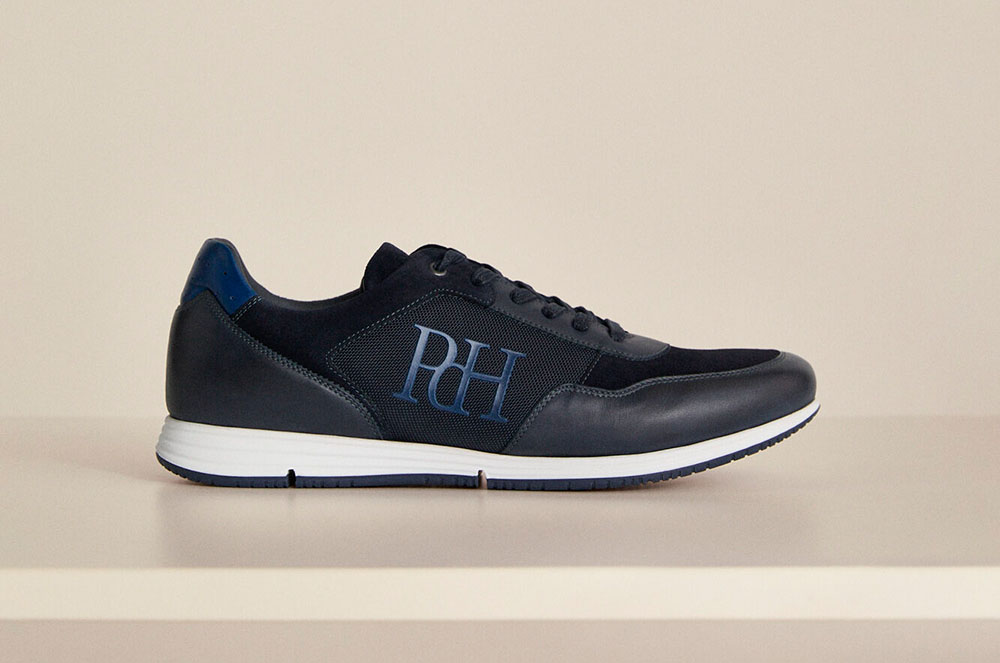 Sneakers, amb logo de la marca i sola de goma de Pedro del Hierro