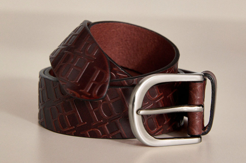 Cinturó sport gravat amb logo, de Pedro del Hierro