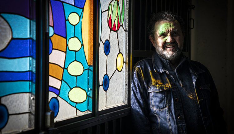 Manolo Ferrer al seu taller