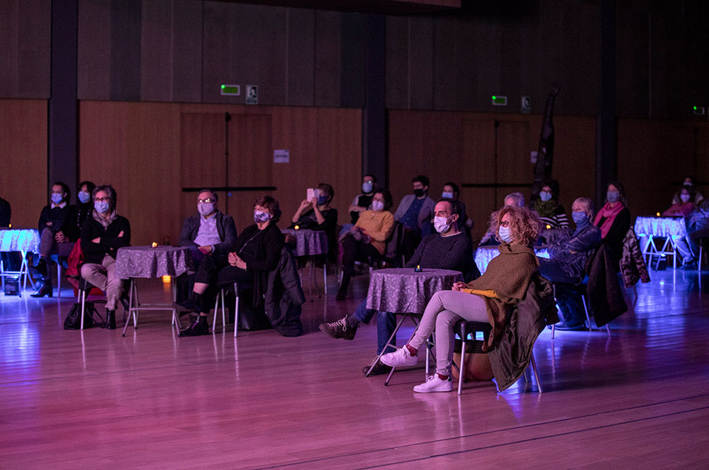 Públic al concert d'Ítem Jazz al Prat del Roure