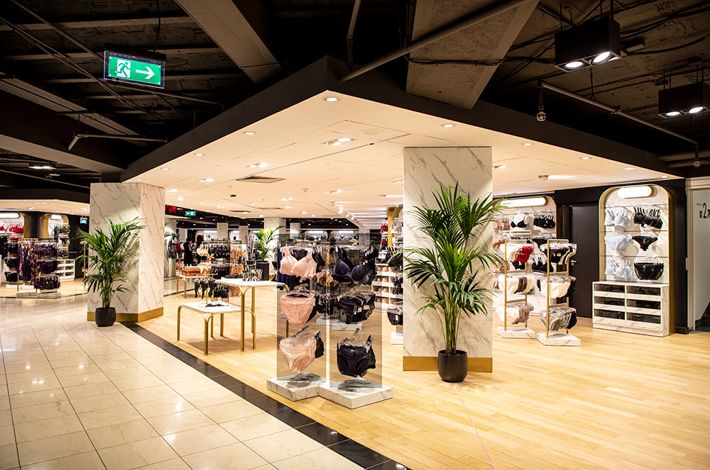 Nova secció de llenceria de Pyrénées Andorra