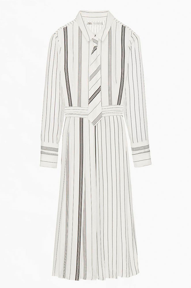 vestit de ratlles fashion per a la temporada