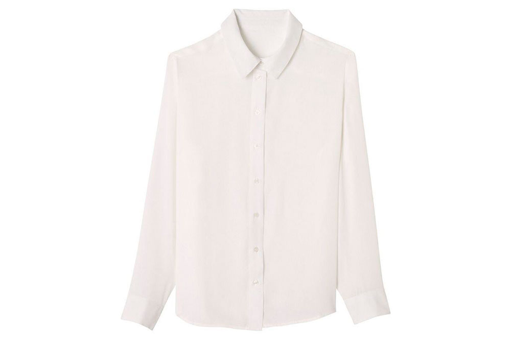 Camisa blanca de La Redoute Collections