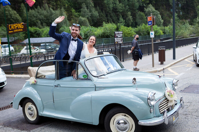 Celebració de les noces de la Laia i el Marc