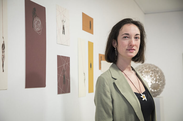 Emma Regada a la galeria Taranmana
