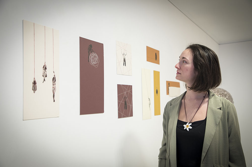 Emma Regada a la galeria taranmana