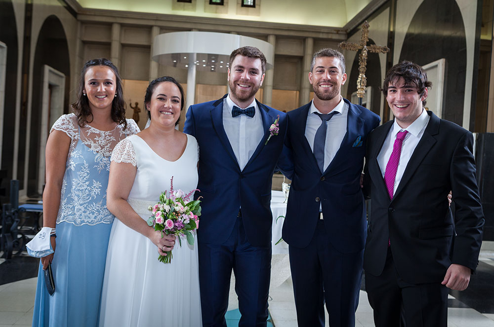 Laia i Marc amb els seus éssers estimats