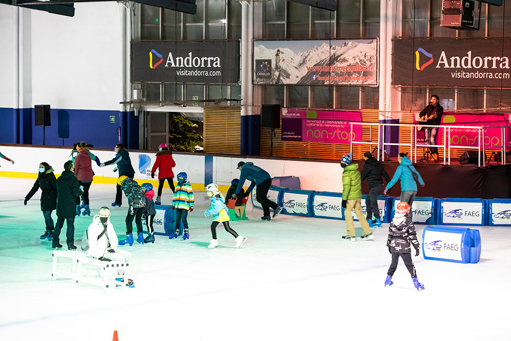 Concert de Patxi Leiva a la Pista de Gel