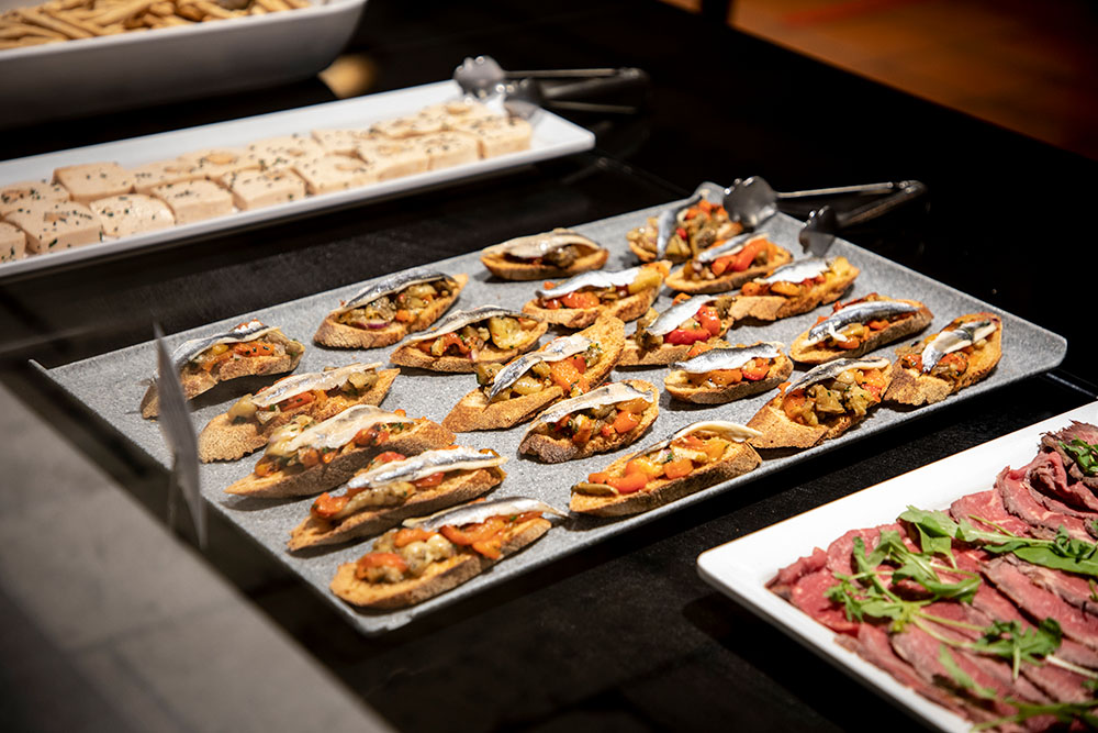 Plats al bufet el grill