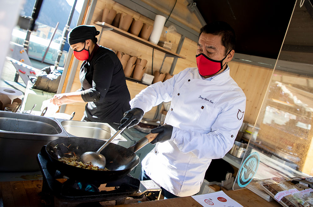 Xef Josep Maria Kao al Poblet de Nadal