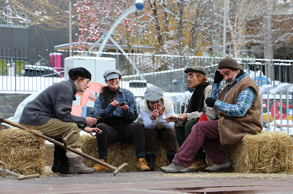 Representació teatral a Ordino