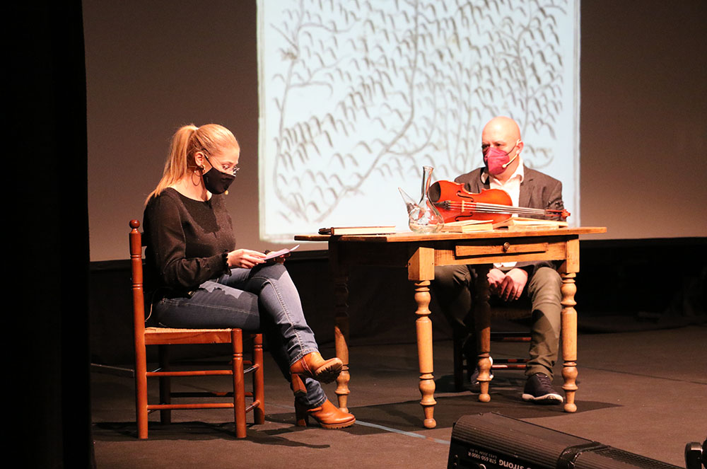 Noemí Rodríguez amb Albert Villaró