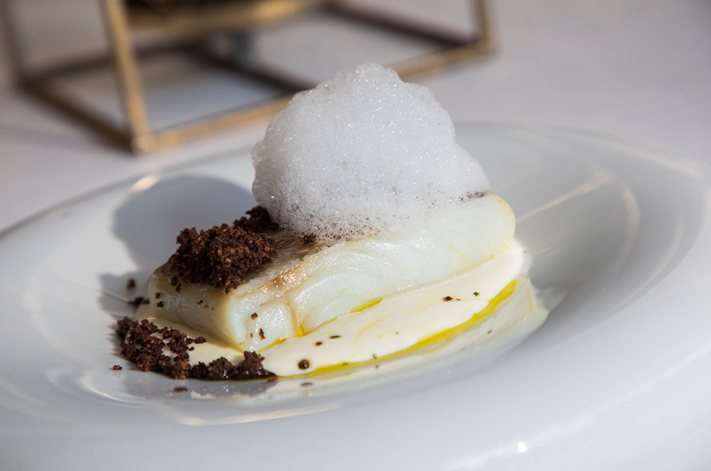 plat de bacallà fet pel xef Marc Mora