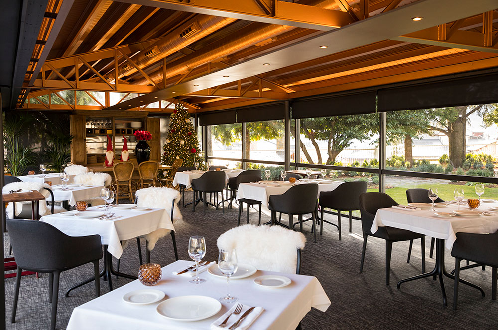 Sala del restaurant La Pèrgola