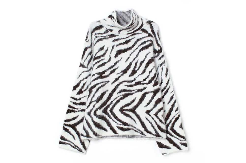 Jersei de llana amb coll alt, en clau oversize, d'H & M