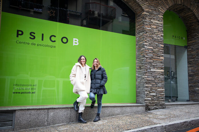 Sònia Bigordà i Mariona Buxó a PsicoB