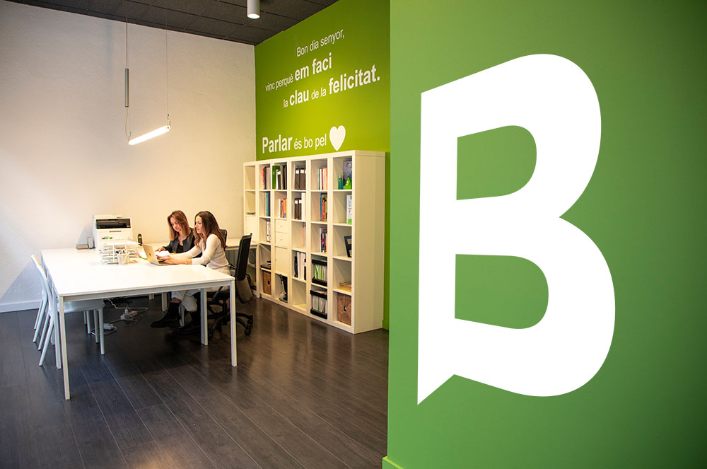 Interior del despatx de Psico B