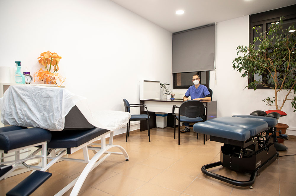 Marc Montané especialista en quiropràctica