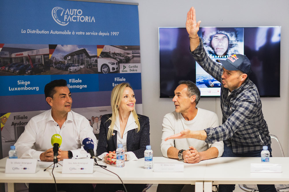 Aeroautofactoria amb Cyril Despres i Mike Horn