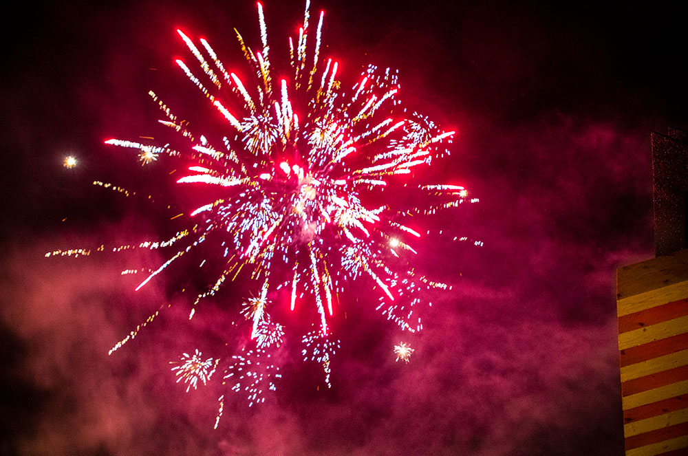 Jocs pirotècnics al Kao Soldeu