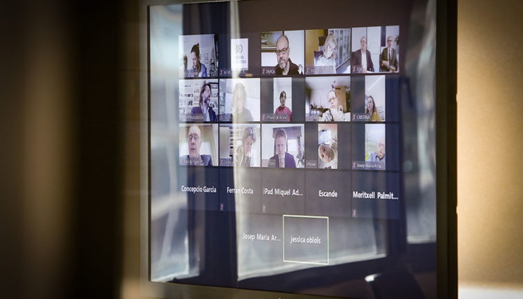 Reunió ampliada de l’acord polític -Andorra- UE.25-02-2021