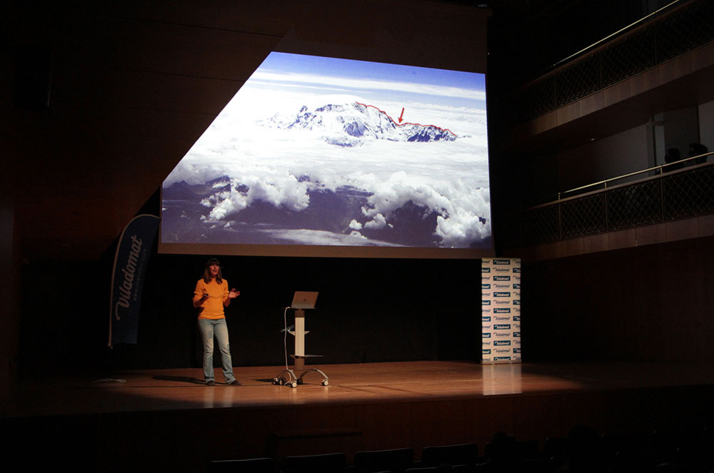 Presentació de Cathy O'Dowd en Ordino