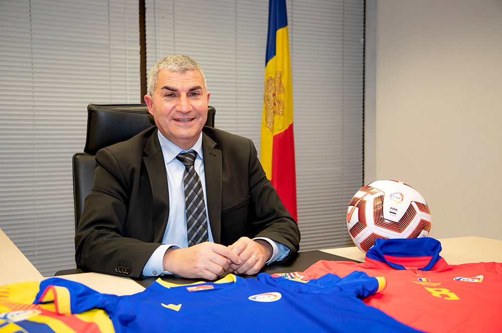 Fèlix Àlvarez, president de la FAF