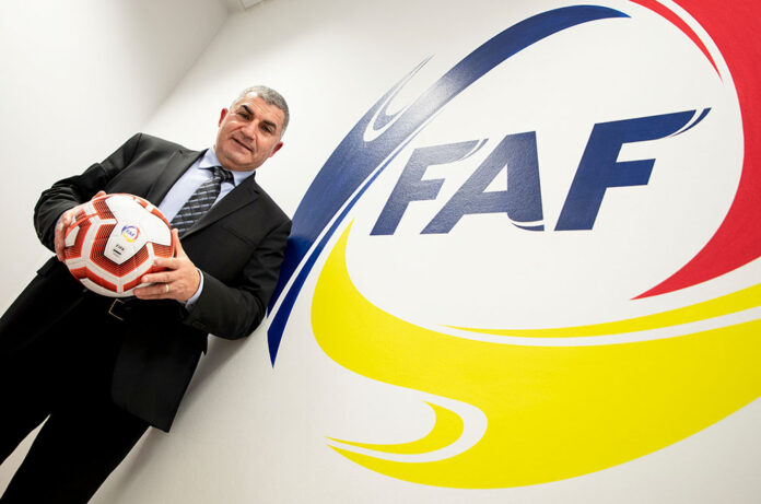 Fèlix Àlvarez, president de la Federació Andorrana de Fútbol