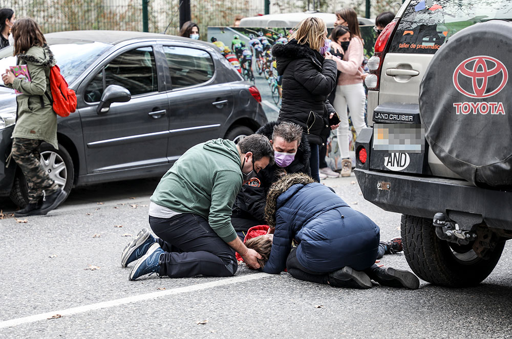 Nen atropellat a Andorra la Vella