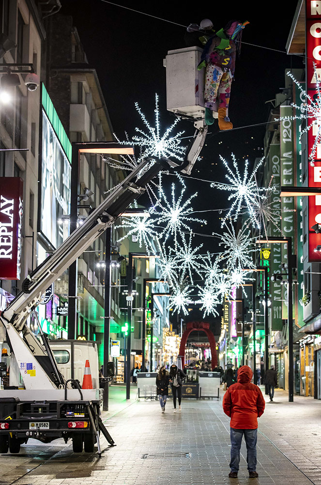 Penjada de Carnestoltes al Carnaval d'Andorra i Escaldes