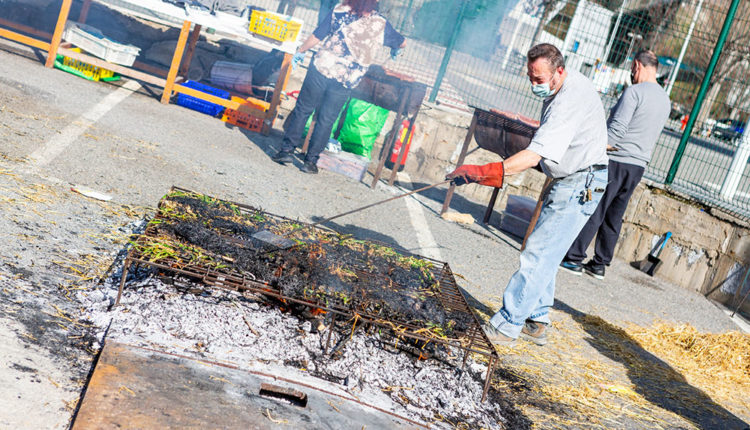 Calçotada popular organitzada per la Unió Proturisme d’Escaldes-Engordany.