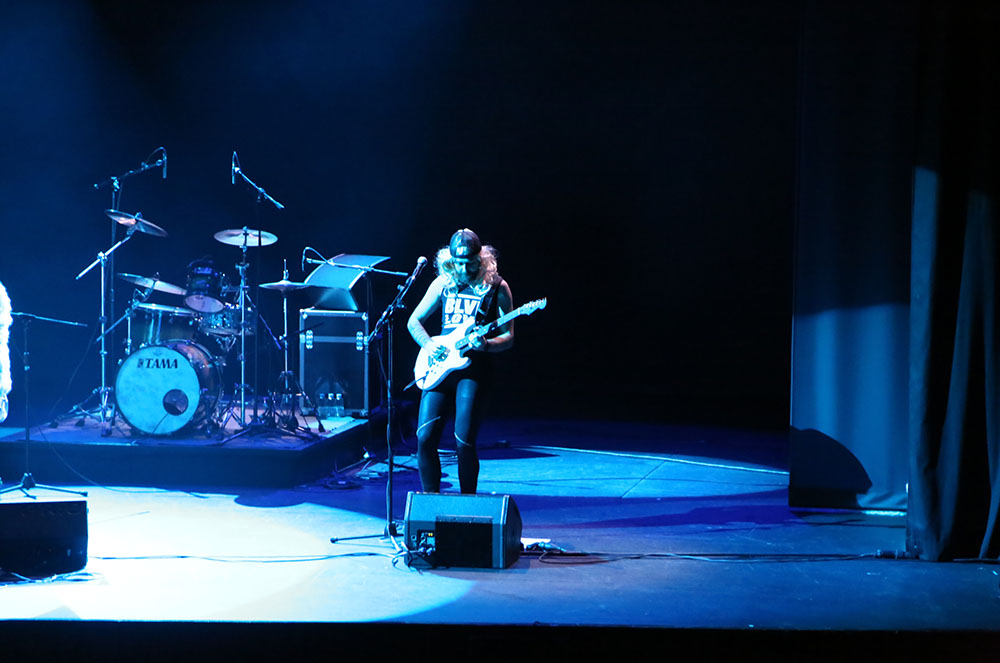 Concert del grup Punkers Love celebrat a l'auditori Claror dins del cicle La Cultura no s'atura